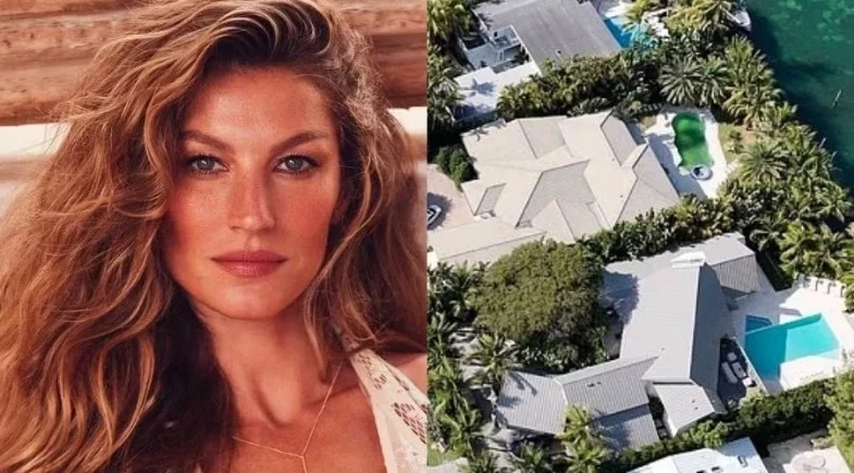 Gisele Bündchen compra casa de R$ 77 milhões para ampliar mansão em Miami