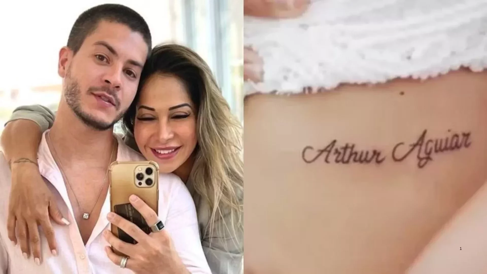 Além de Zé Felipe: Famosos que se arrependeram de tatuagens após o término - imagem 135706