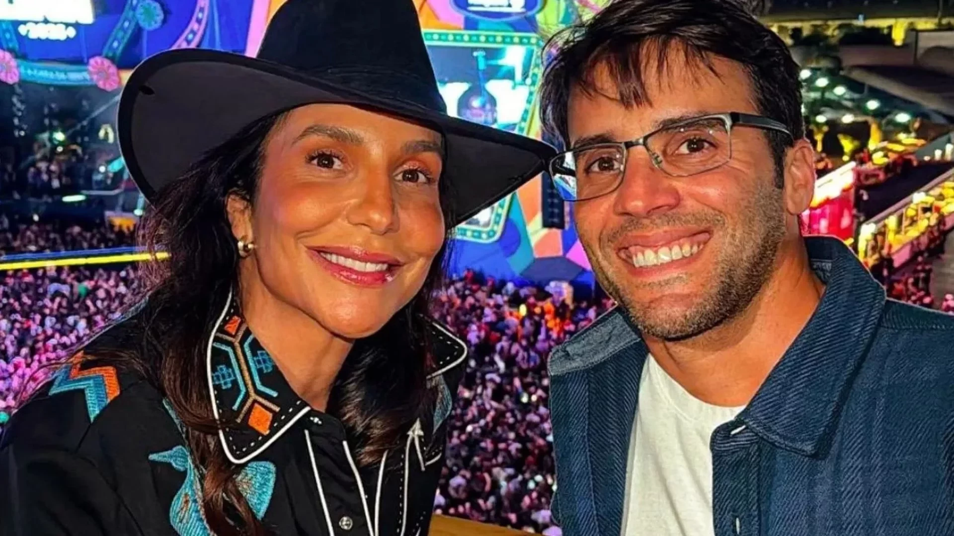 Ivete Sangalo e Daniel Cady