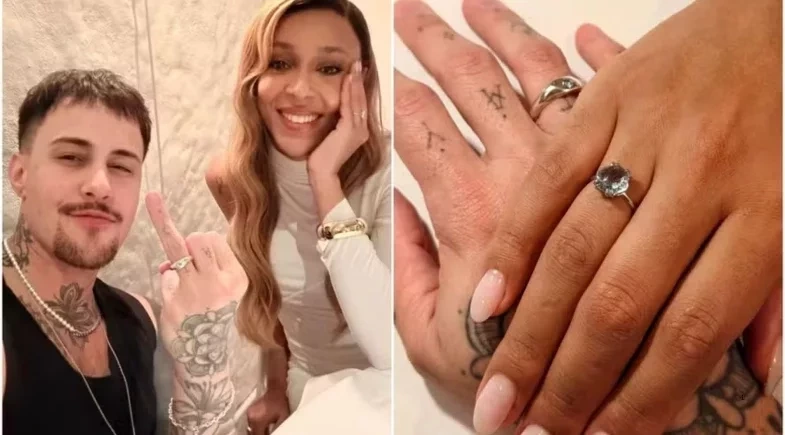 Erika Hilton anuncia noivado com o fotógrafo Daniel Zezza: “Disse sim”