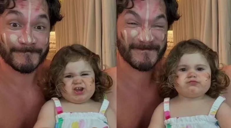 Lua, filha de Eliezer e Viih Tube, faz pedido inusitado ao pai: “A gente cria com tanto carinho”; vídeo!