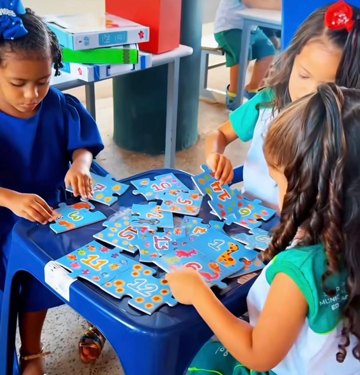 Materiais pedagógicos - Foto: Prefeitura de Cristino Castro