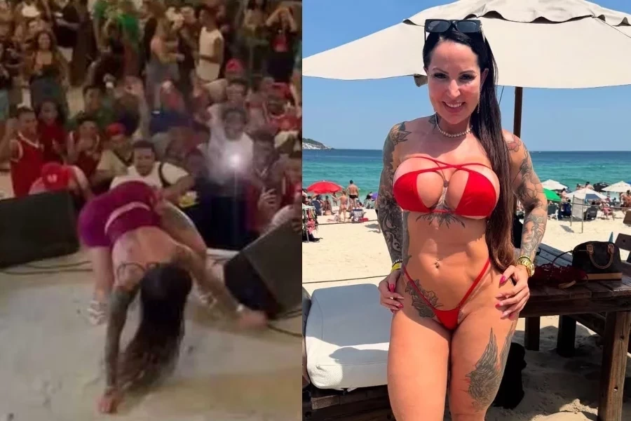 Elisa Sanches se pronuncia após dançar sem calcinha: ''Bebi um pouco a mais''