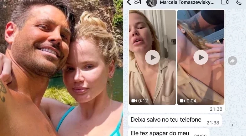Namorada de Dado Dolabella relata agressões do ator para amigo e prints vem à tona