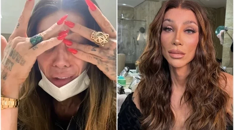 Maya Massafera chora após infecção em cirurgia no maxilar: “Doendo muito”