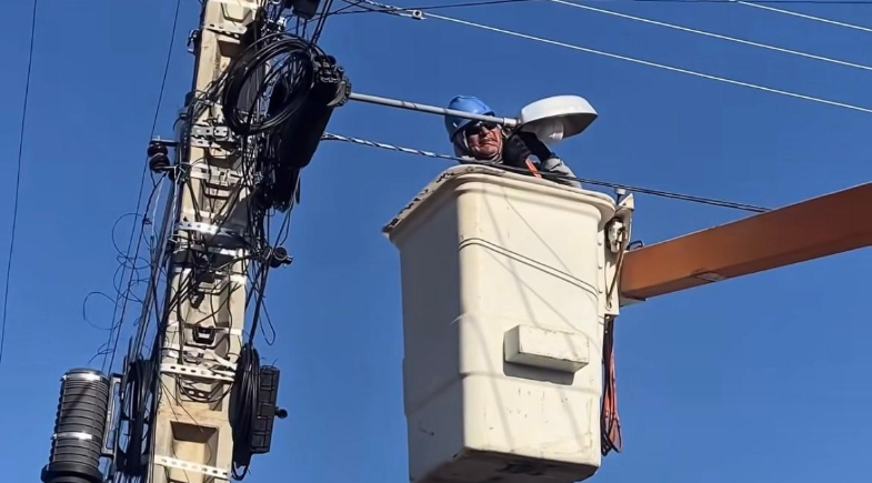 Prefeitura de Caracol realiza melhorias na iluminação pública do município