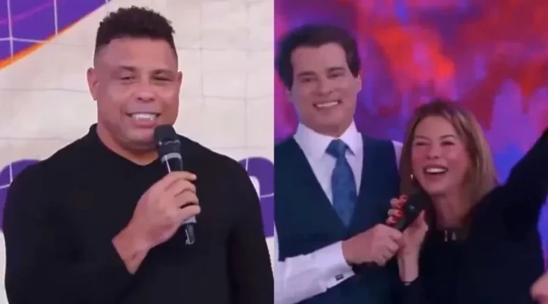 Ronaldo pede emprego no SBT e é contratado ao vivo para comentar a Copa do Mundo