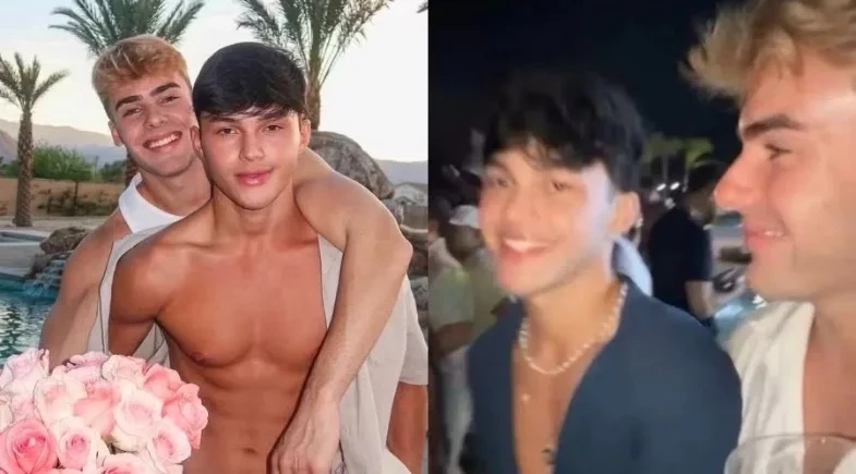 Luan Alencar e Caio Cerqueira são flagrados juntos após caso de agressão