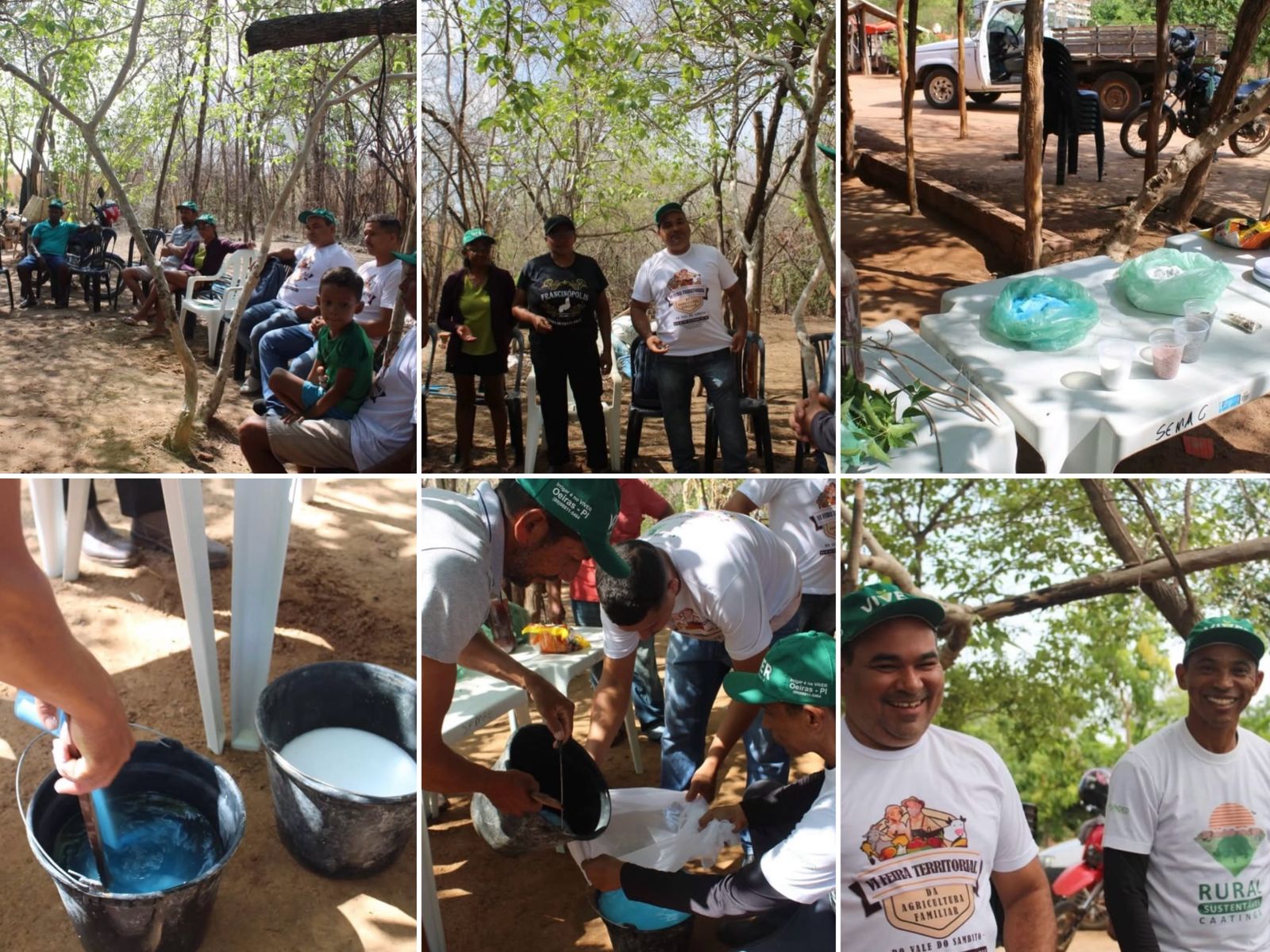 Oficina de Produção Defensivos e Fertilizantes Agroecológicos - Foto: Prefeitura de Francinópolis