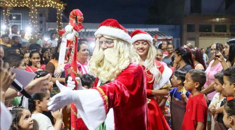 Prefeitura de Lagoa Alegre promove Noite Natalina para as crianças do município
