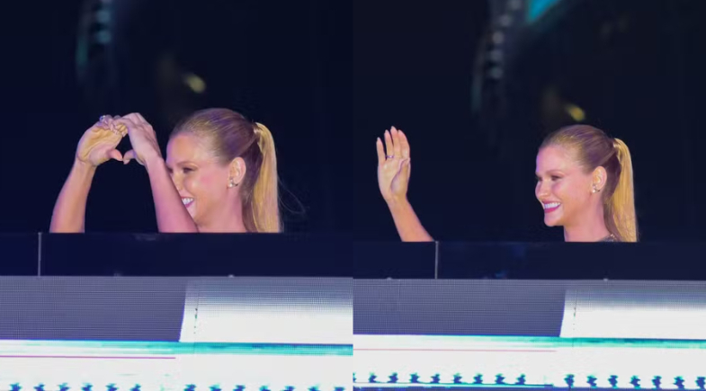 Andressa Suita rouba a cena em show de Gusttavo Lima a bordo de cruzeiro; fotos!