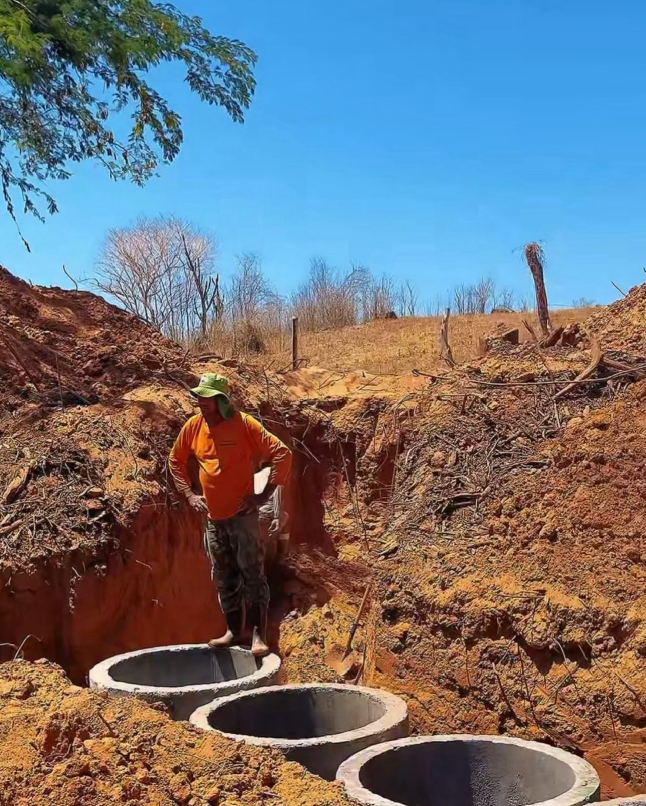 Prefeitura de Parnaguá inicia construção de ponte na localidade Tábua Lascada - Imagem 1