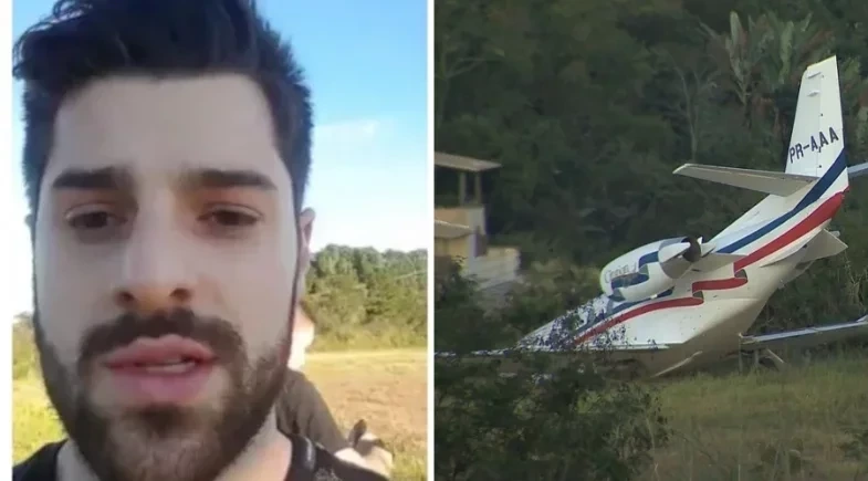 Avião de Alok saiu da pista por excesso de peso e falha da tripulação, diz relatório