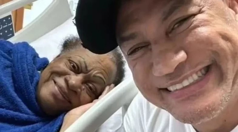 Popó anuncia morte da mãe, Zuleica Freitas aos 80 anos: “Meu eterno amor”