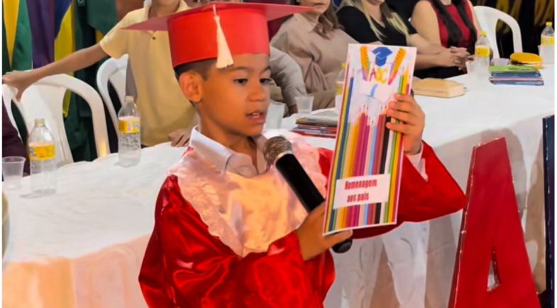 Prefeitura de Caracol realiza formatura do ABC da Escola Municipal Estefânia Rocha