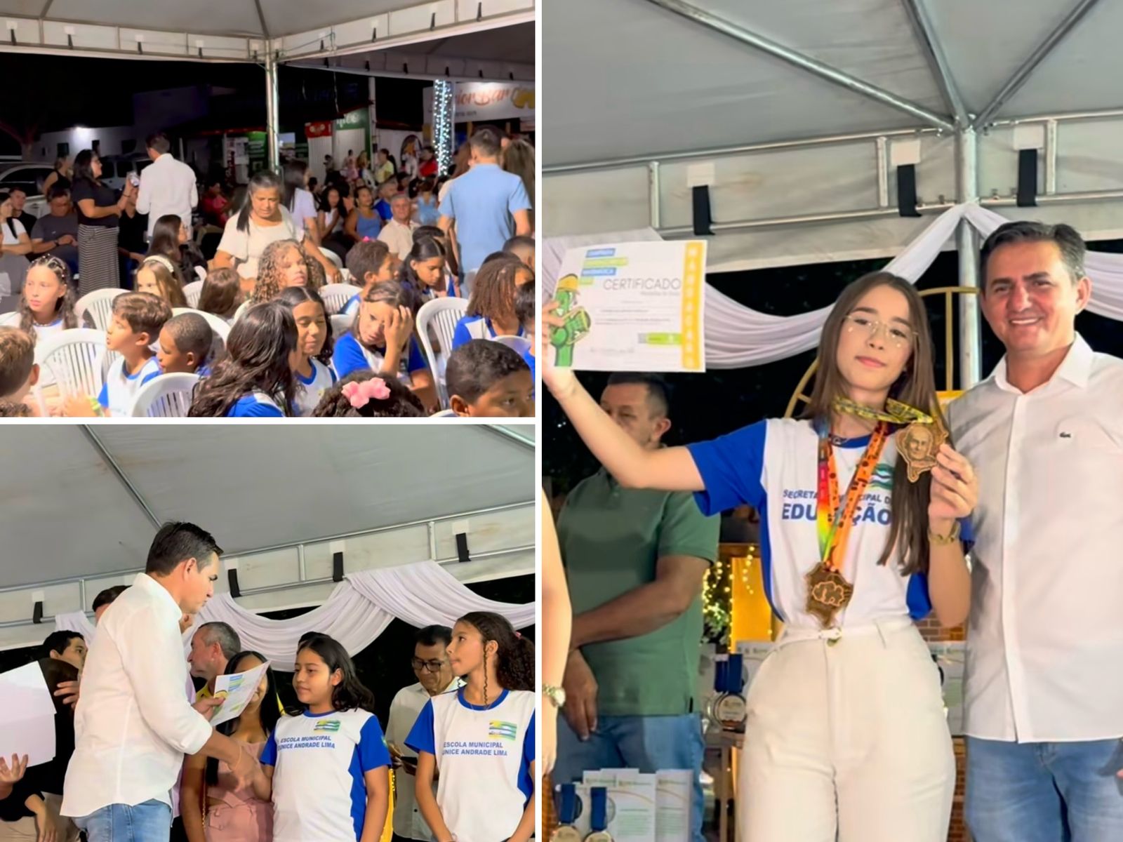 Alunos destaque na OBMEP Mirim 2025 - Foto: Prefeitura de Jatobá do Piauí