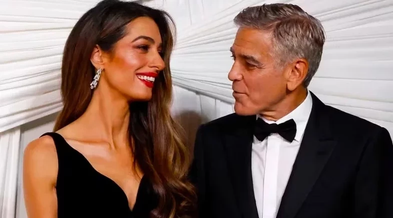 George Clooney decide não beijar mais atrizes após conversa com a esposa