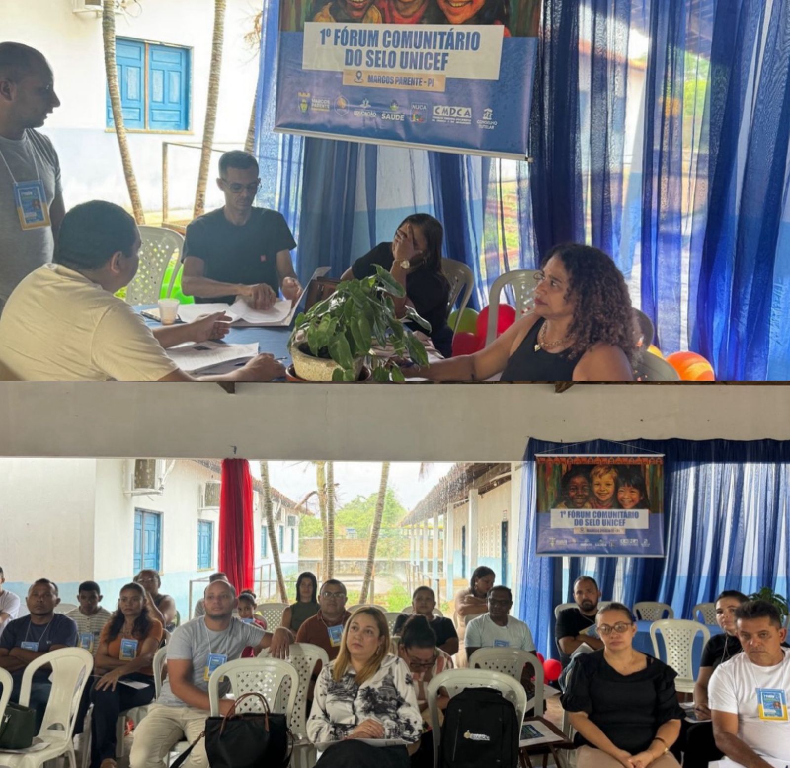 Marcos Parente realiza I Fórum Comunitário do Selo Unicef - Imagem 1