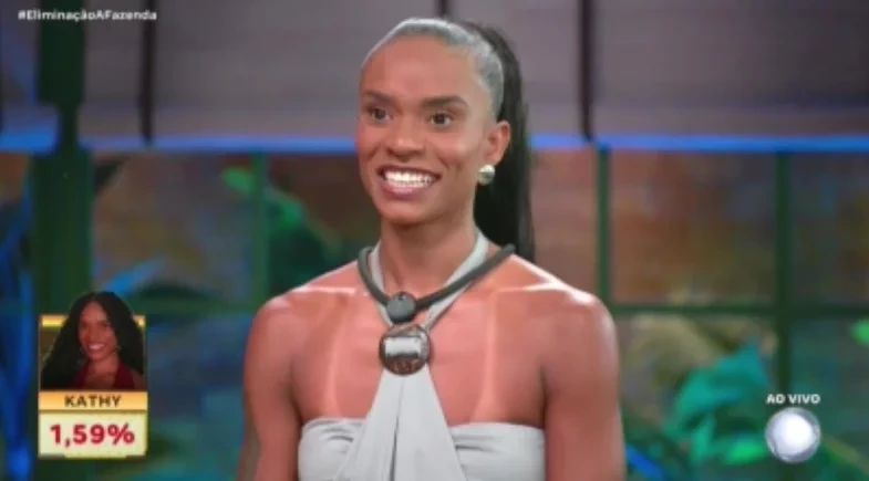 A Fazenda 17: Kathy Maravilha é eliminada com 1,59% dos votos na penúltima roça