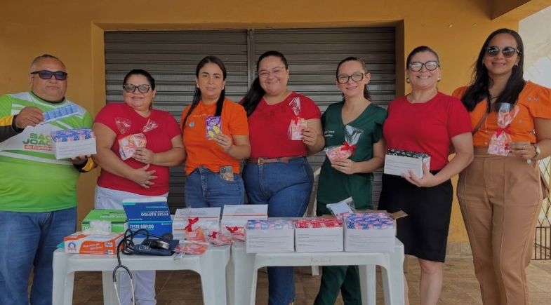 Prefeitura de São João da Fronteira promove ação em alusão ao Dezembro Vermelho e Laranja