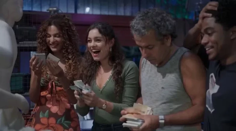 Em 'Três Graças', bando de Gerluce encontra dinheiro escondido na estátua