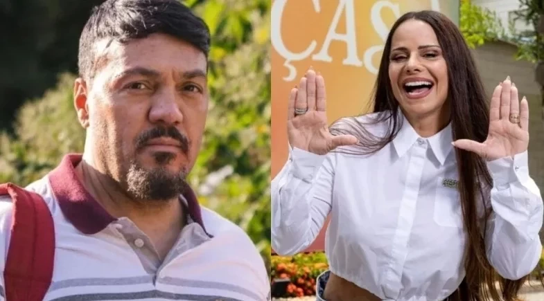 Belo fala pela primeira vez sobre contracenar com Viviane Araújo em Três Graças