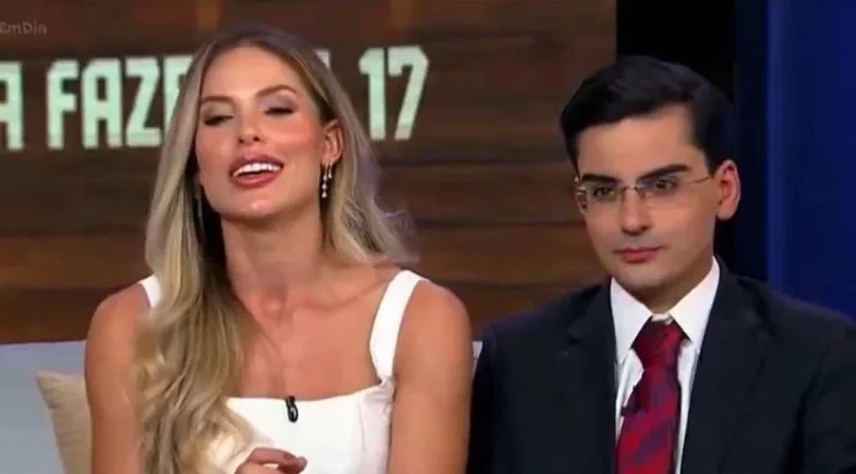 Dudu Camargo e Saory revelam se já dormiram juntos após 'A Fazenda 17'