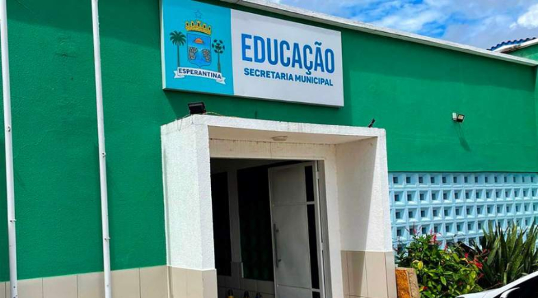 Prefeitura de Esperantina abre seleção simplificada para área da educação