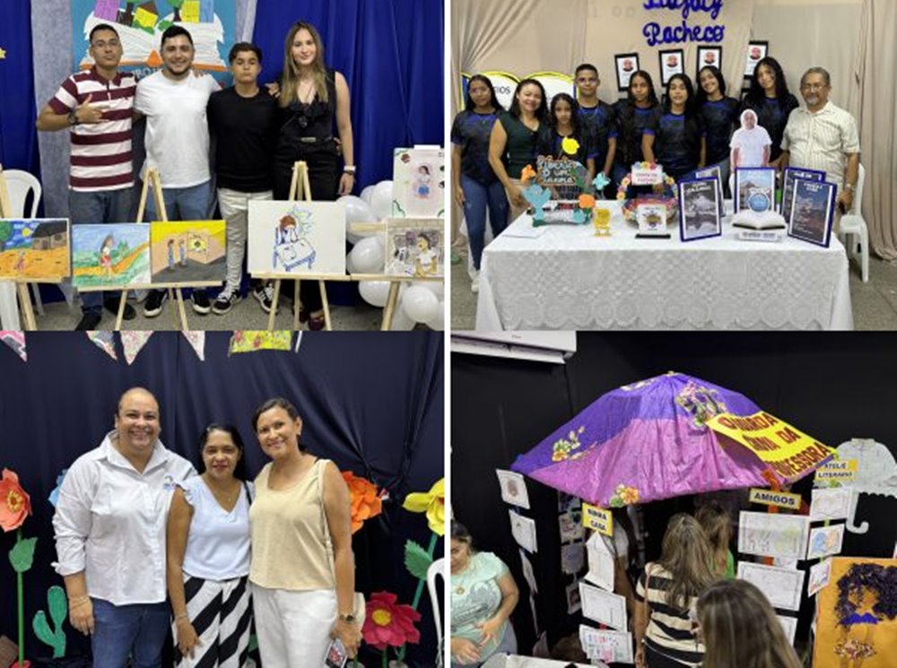Projeto Cidade Leitora reúne estudantes na I Feira Literária da Unidade Escolar Genésia Neiva - Imagem 1