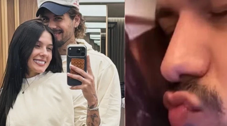 Zé Felipe encontra forma inusitada de dormir ao lado de Ana Castela para matar a saudade