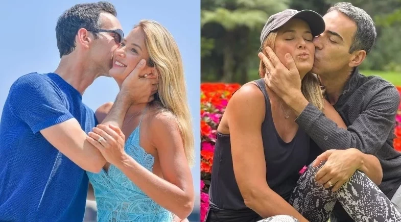 César Tralli se declara a Ticiane Pinheiro ao completar 8 anos de casamento: “Eterno romântico”