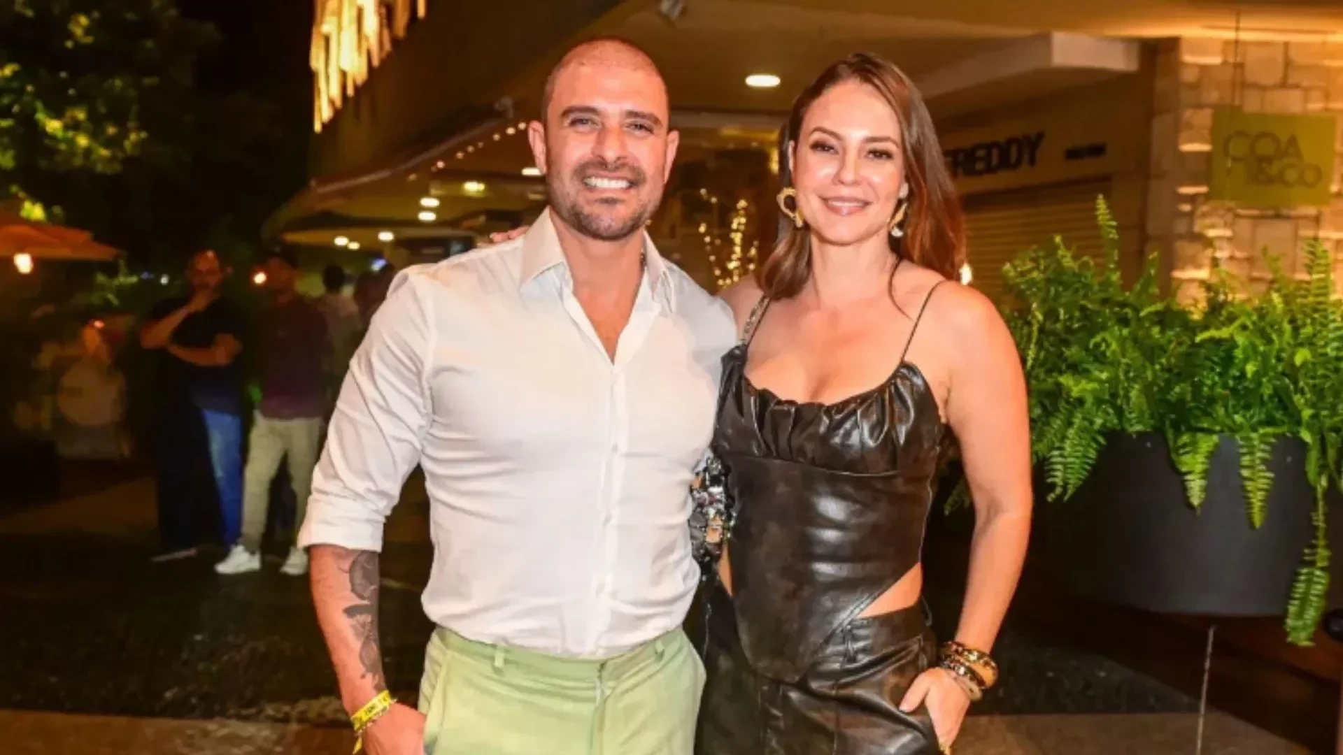 Paolla Oliveira e Diogo Nogueira 