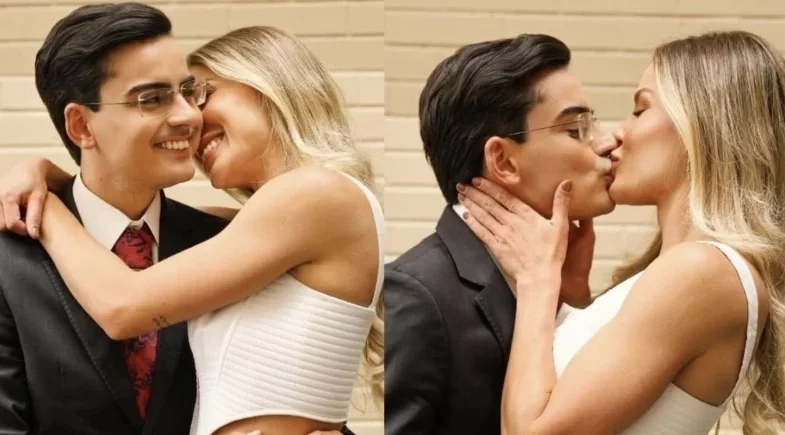 Dudu Camargo e Saory Cardoso oficializam namoro após 'A Fazenda 17'