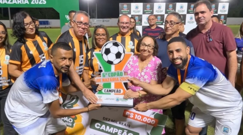 Prefeitura de Nazária realiza encerramento do 6º Copão de Nazária 2025
