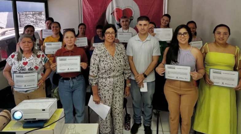 Profissionais da saúde participam de curso sobre tratamento e investigação da tuberculose em Nossa Senhora dos Remédios