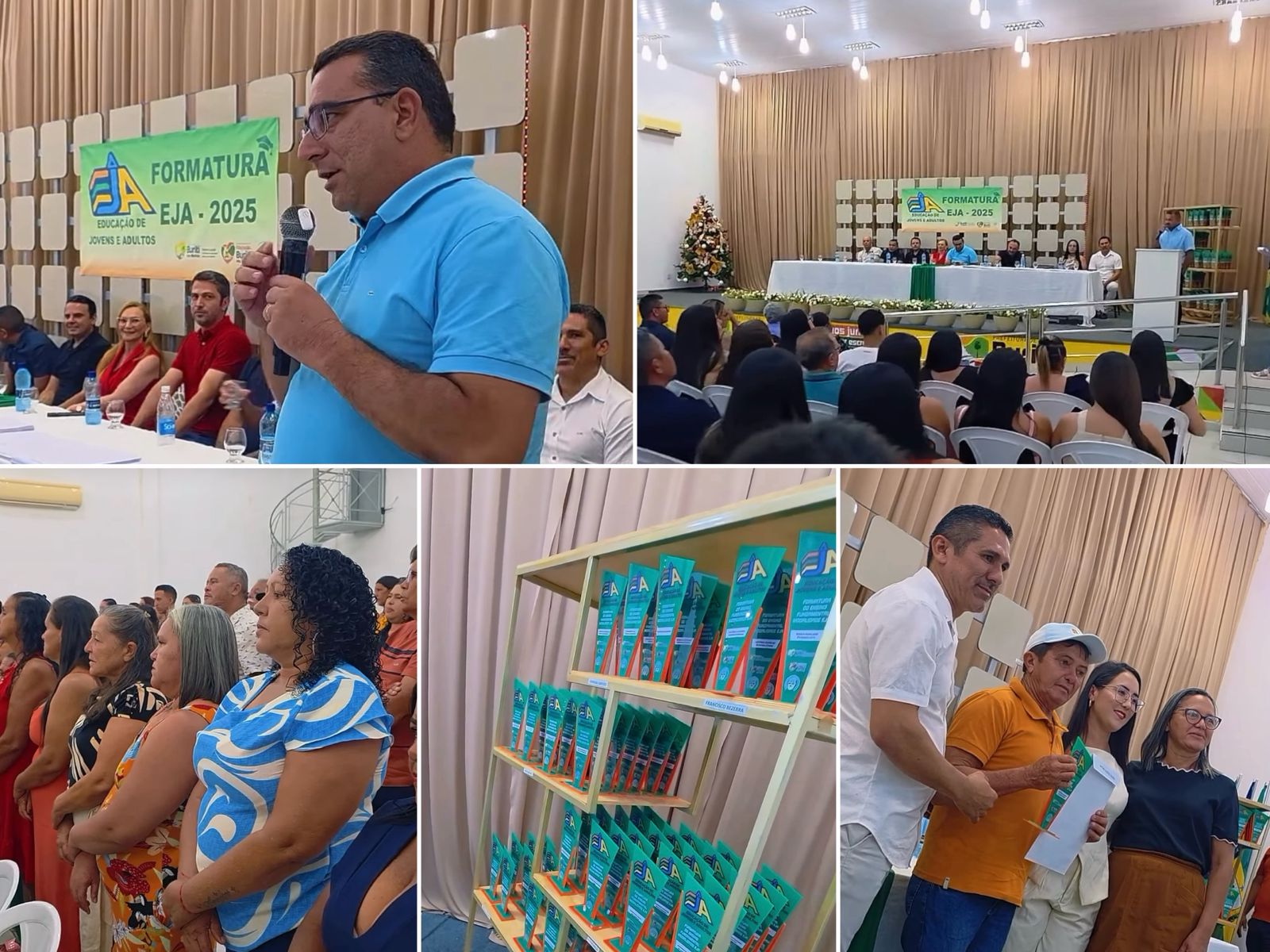 Formatura de alunos do Programa EJA - Foto: Prefeitura de Buriti dos Montes