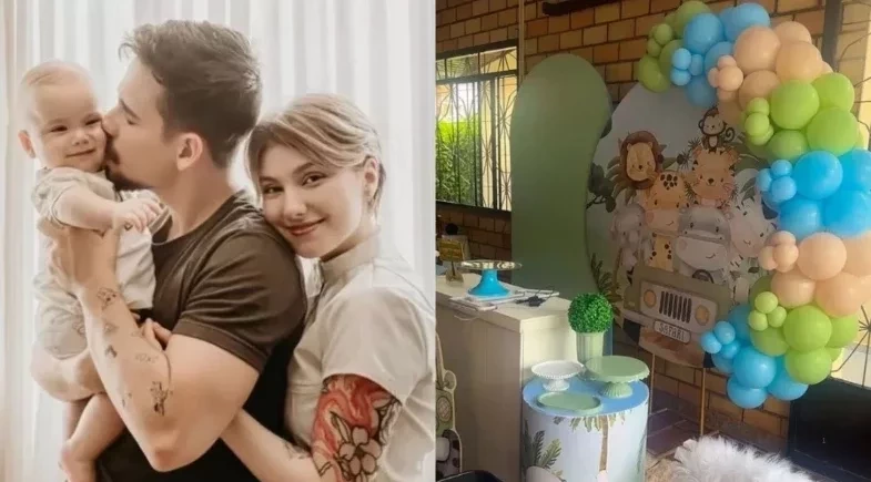 Lucas Borba rebate críticas por festa do filho durante internação de Isabel Veloso