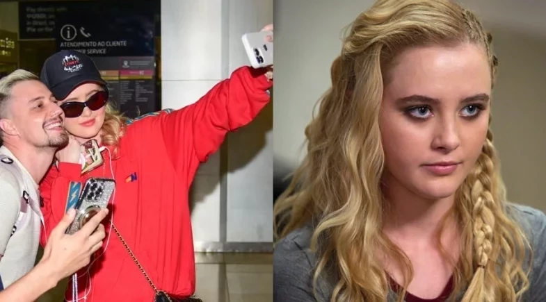 Kathryn Newton, atriz de 'Supernatural', desembarca no Brasil e é recepcionada por fãs; fotos!