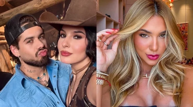 Zé Felipe muda música dedicada à ex-mulher, Virginia, para citar Ana Castela; vídeo!