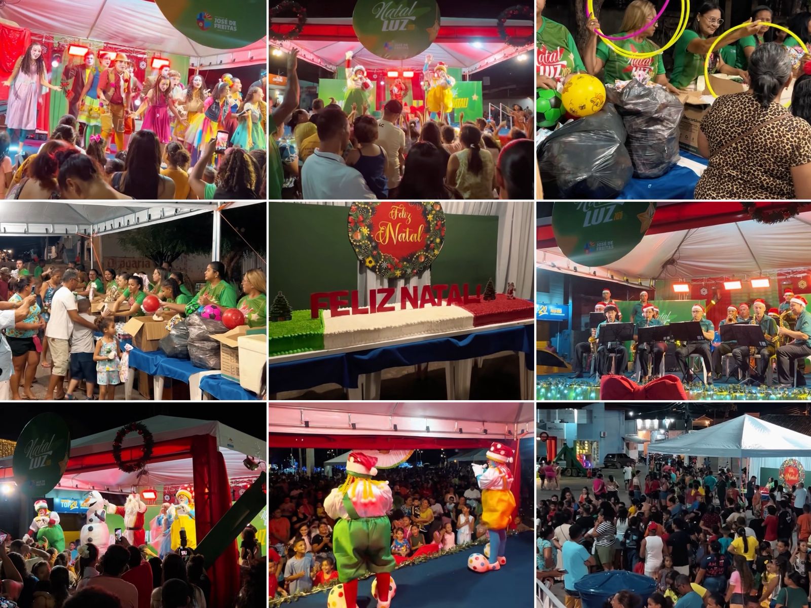 Festa natalina - Foto: Prefeitura de José de Freitas