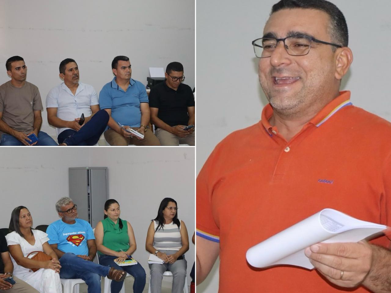Reunião de encerramento de atividades na educação - Foto: Prefeitura de Buriti dos Montes