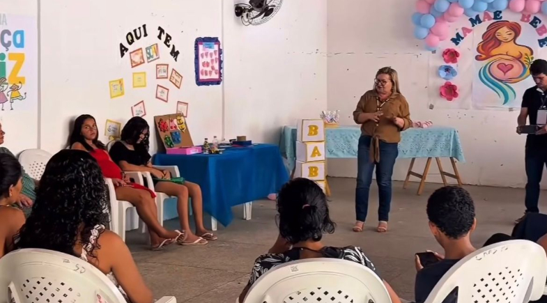 Prefeitura de Parnaíba promove ação do Projeto Mamãe e Bebê para gestantes do município