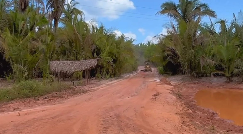 Prefeitura de Lagoa Alegre realiza obras de recuperação de estradas vicinais na zona Rural