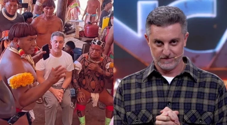 Luciano Huck explica pedido para indígenas esconderem celulares em aldeia 