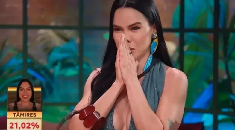 A Fazenda 17: Tamires é eliminada com 21,02% dos votos