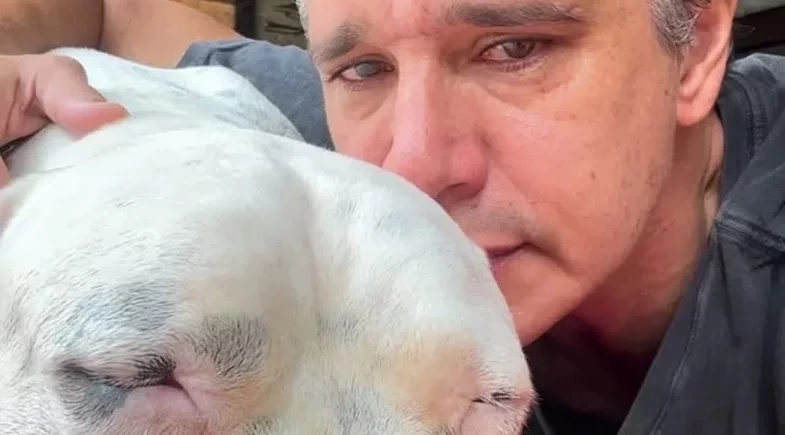 Márcio Garcia anuncia morte de Dogo, seu cachorro que lutava contra câncer