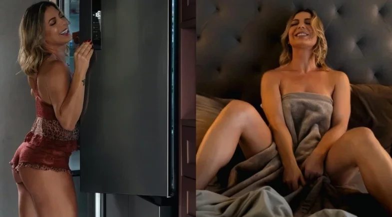 Sheila Mello faz ensaio sensual em novo apartamento: “Minha intimidade”