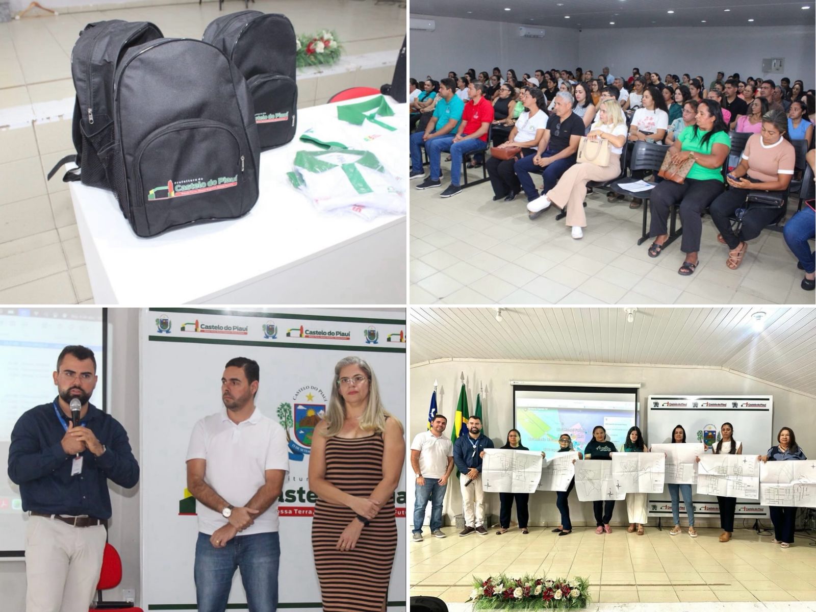 Reunião de alinhamento com Agentes Comunitários de Saúde - Foto: Prefeitura de Castelo do Piauí