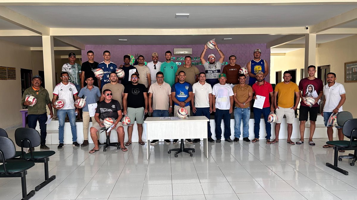 Prefeitura de Marcolândia realiza sorteio de times e anuncia R$ 20 mil em prêmios para o Campeonato Marcolandense 2025