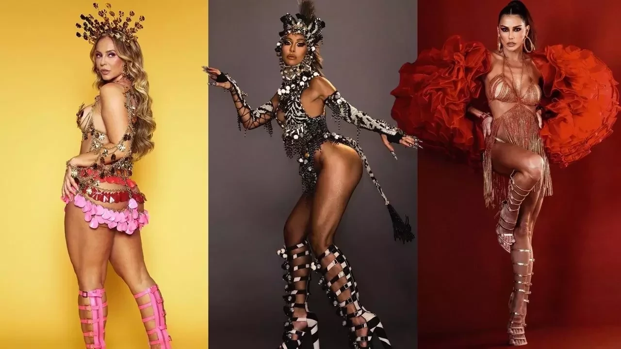 Clima de carnaval: saiba quem são as musas que vão brilhar no Sambódromo